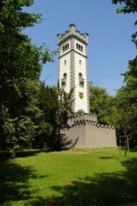 Foto: Blick auf den Wolfertturm