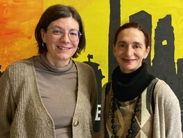 Portraitfoto zwei Frauen
