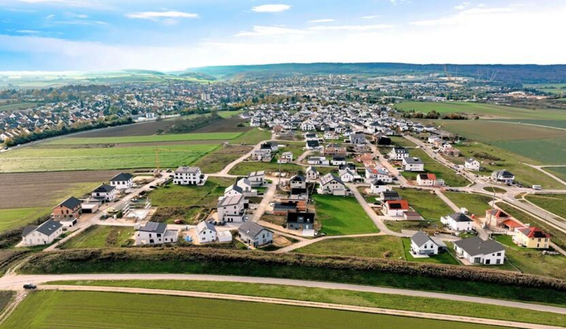 Luftaufnahme Wohnbaugebiet