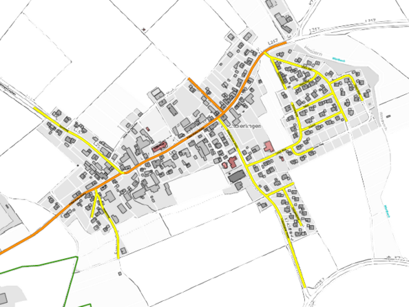 Beispiel Wärmeliniendichte