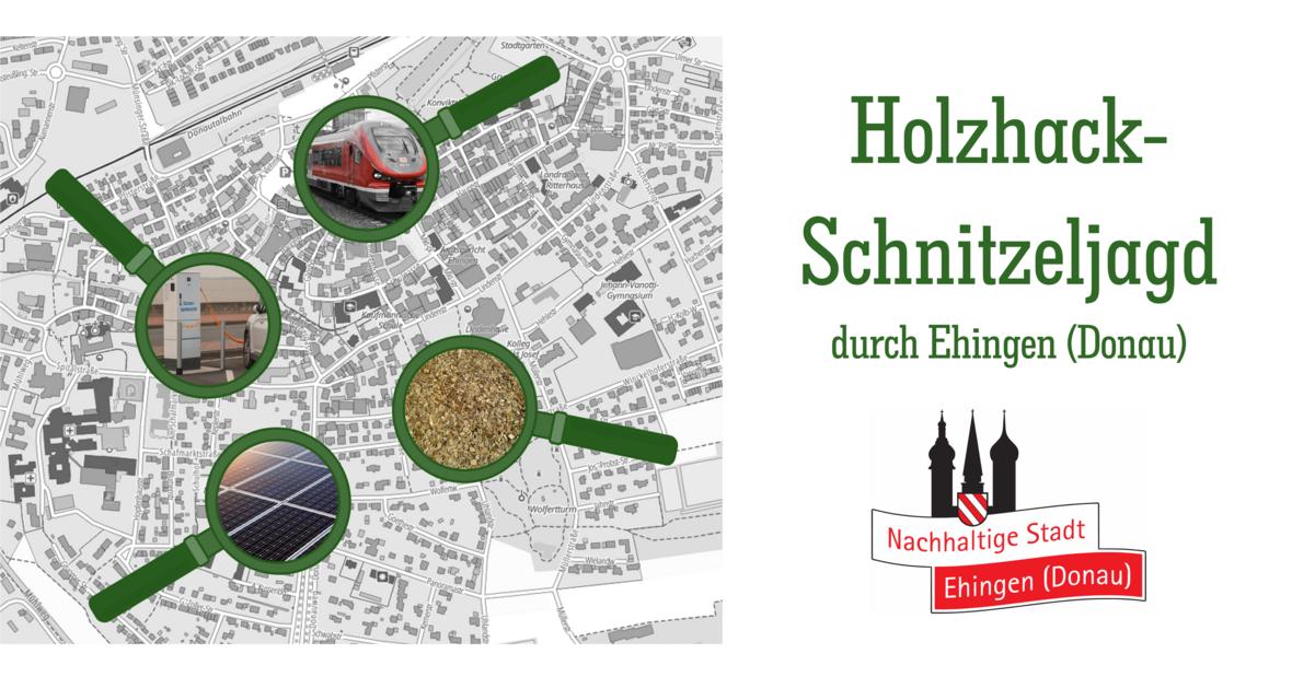 Info-Bild zur Holzhackschnitzeljagd