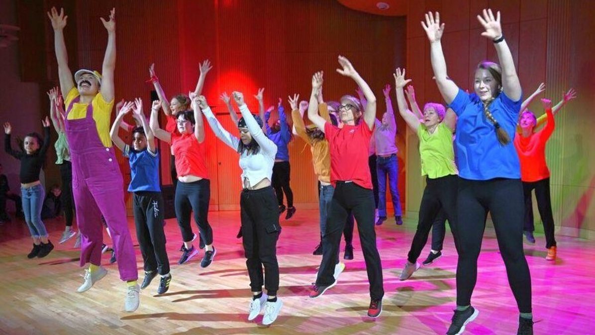 Gemeinsam im Flow. Foto: Emmenlauer